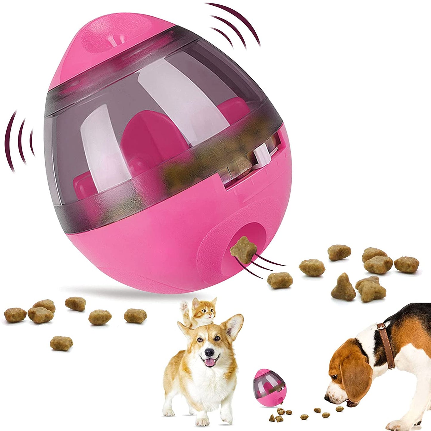 Interactive Pet Ball Food Dispenser