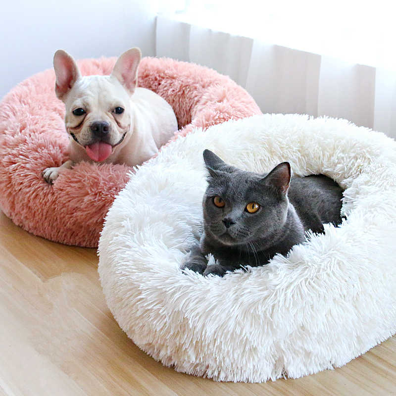 Calming Orthopedic Donut Pet Bed